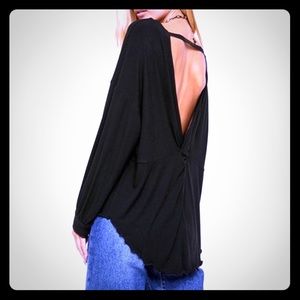 NWT Free People Shimmy Shake V-Back Top